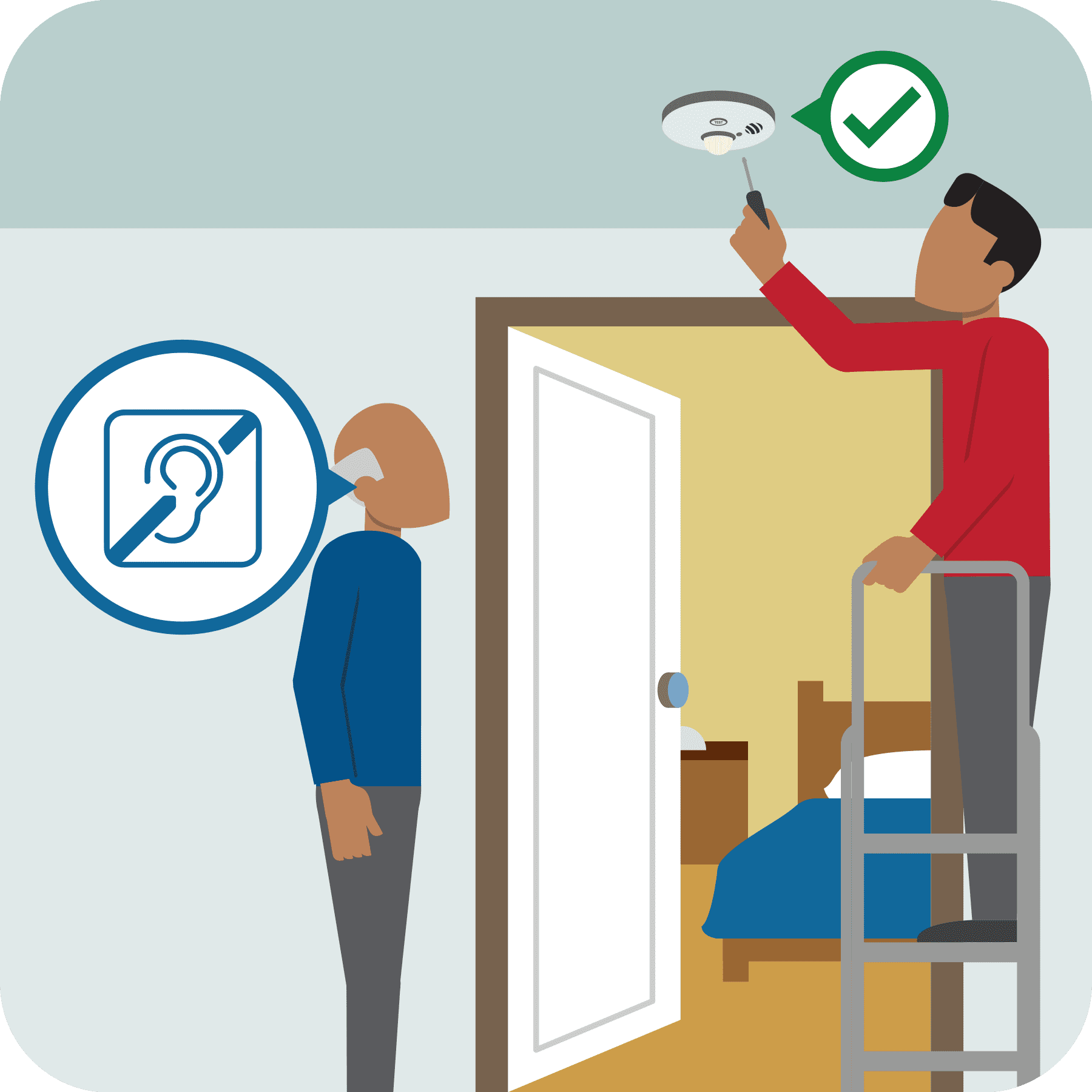 remember to test your smoke alarms